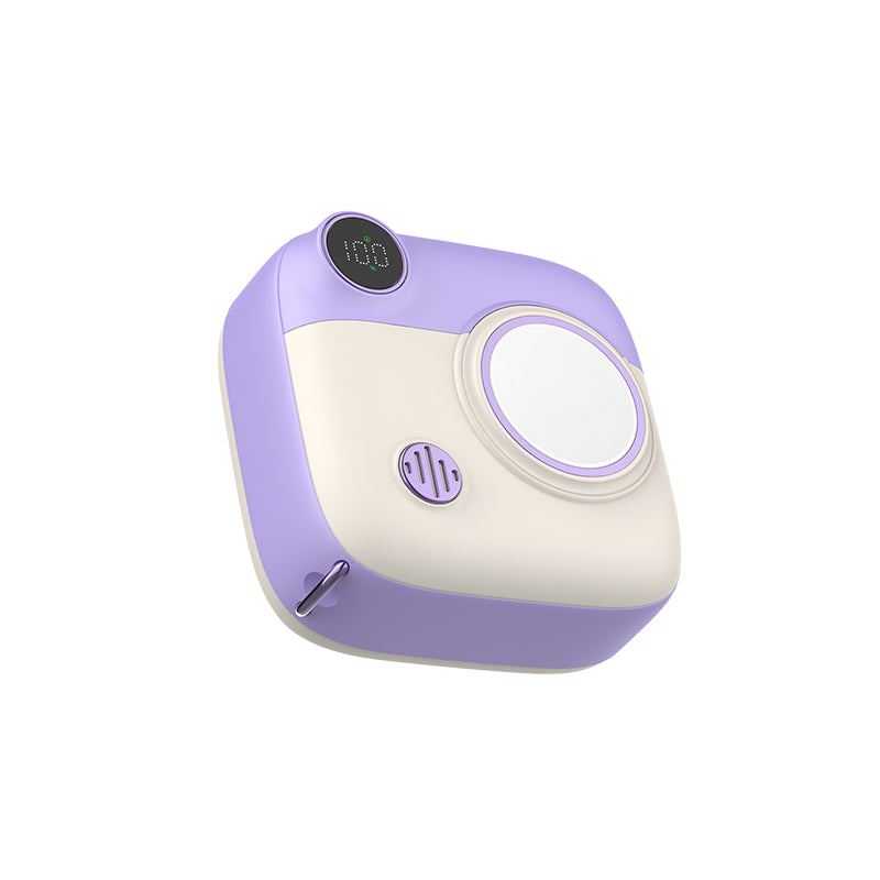 Mini camera 10000mAh magnetic mobile power Mobile phone watch 2-in-1 wireless charging bank