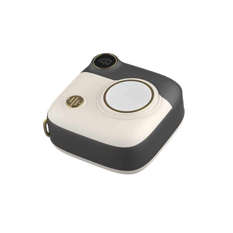 Mini camera 10000mAh magnetic mobile power Mobile phone watch 2-in-1 wireless charging bank