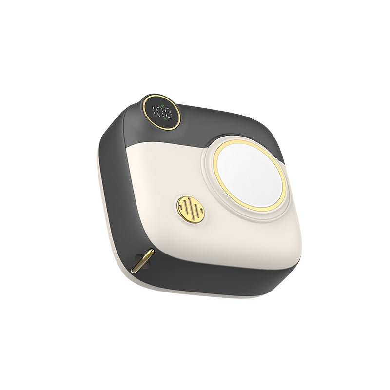 Mini camera 10000mAh magnetic mobile power Mobile phone watch 2-in-1 wireless charging bank