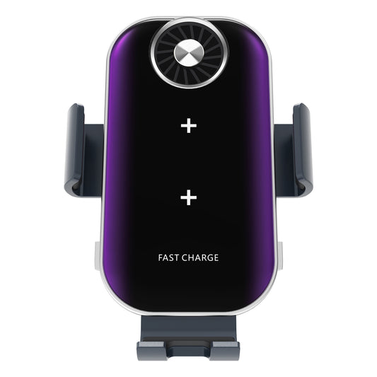 Heat dissipation fast charging twin coil car wireless charger compatible for Z Flip series C37