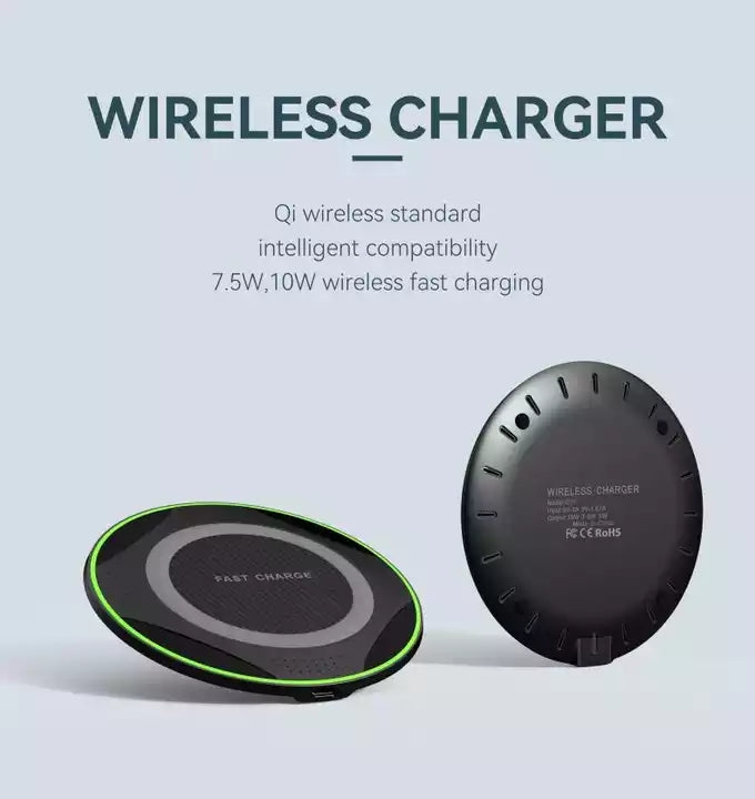 10W wirless charging pad with LED light 251