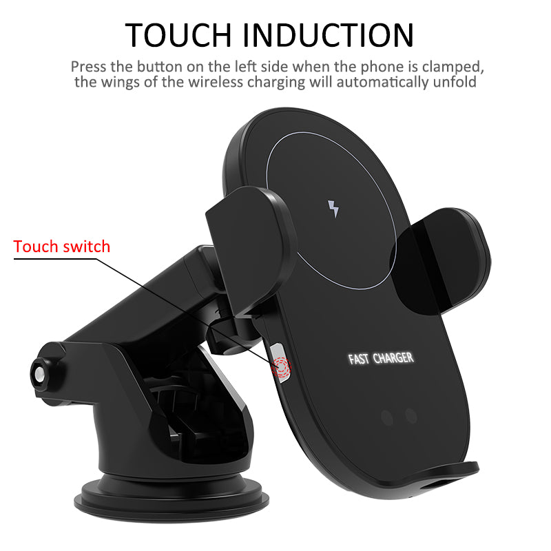15W Magnetic fast charging vent phone mount car wireless charger