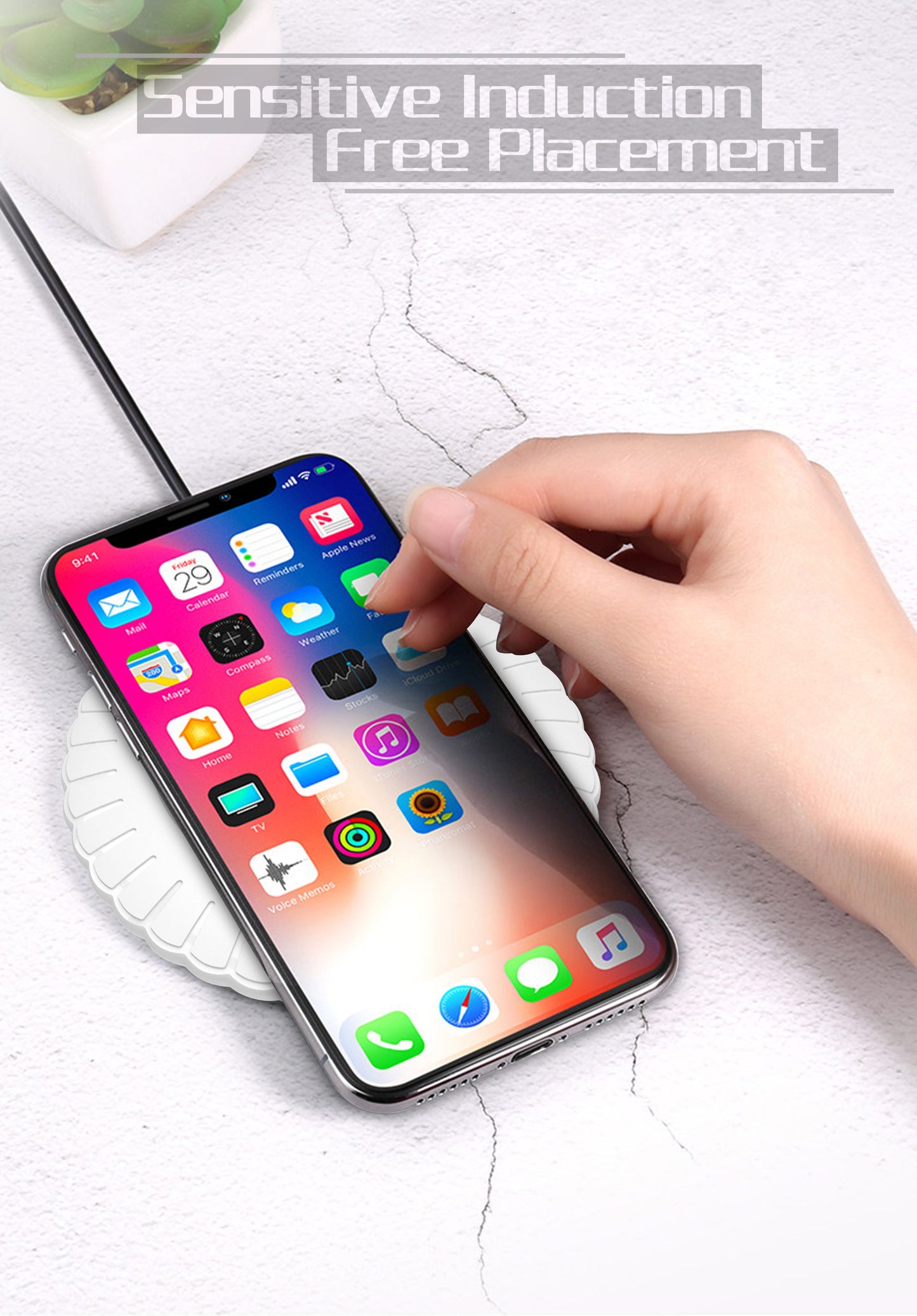 Gifts cheap 5W 10W wireless charger pad