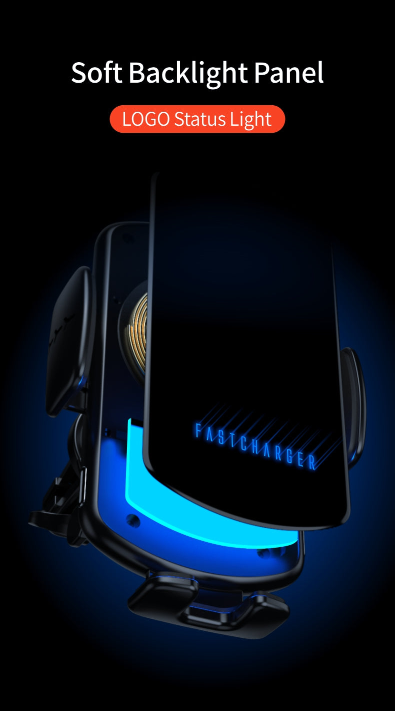 FOD Inductive Car Wireless Charger with aromatherapy