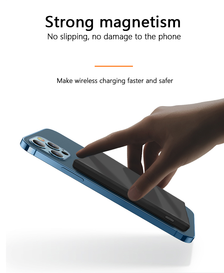 Innovative magnetic 3 in 1 wireless charging power bank N66