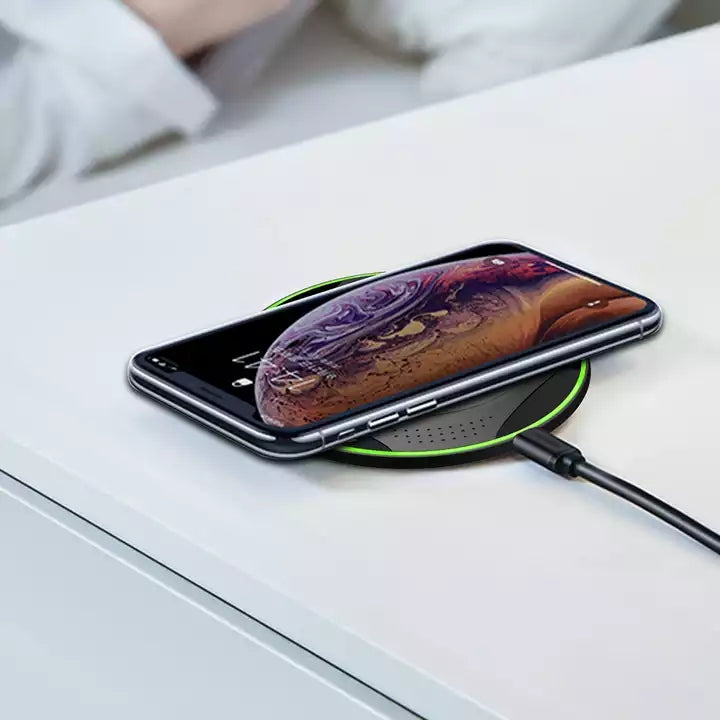 10W wirless charging pad with LED light 251