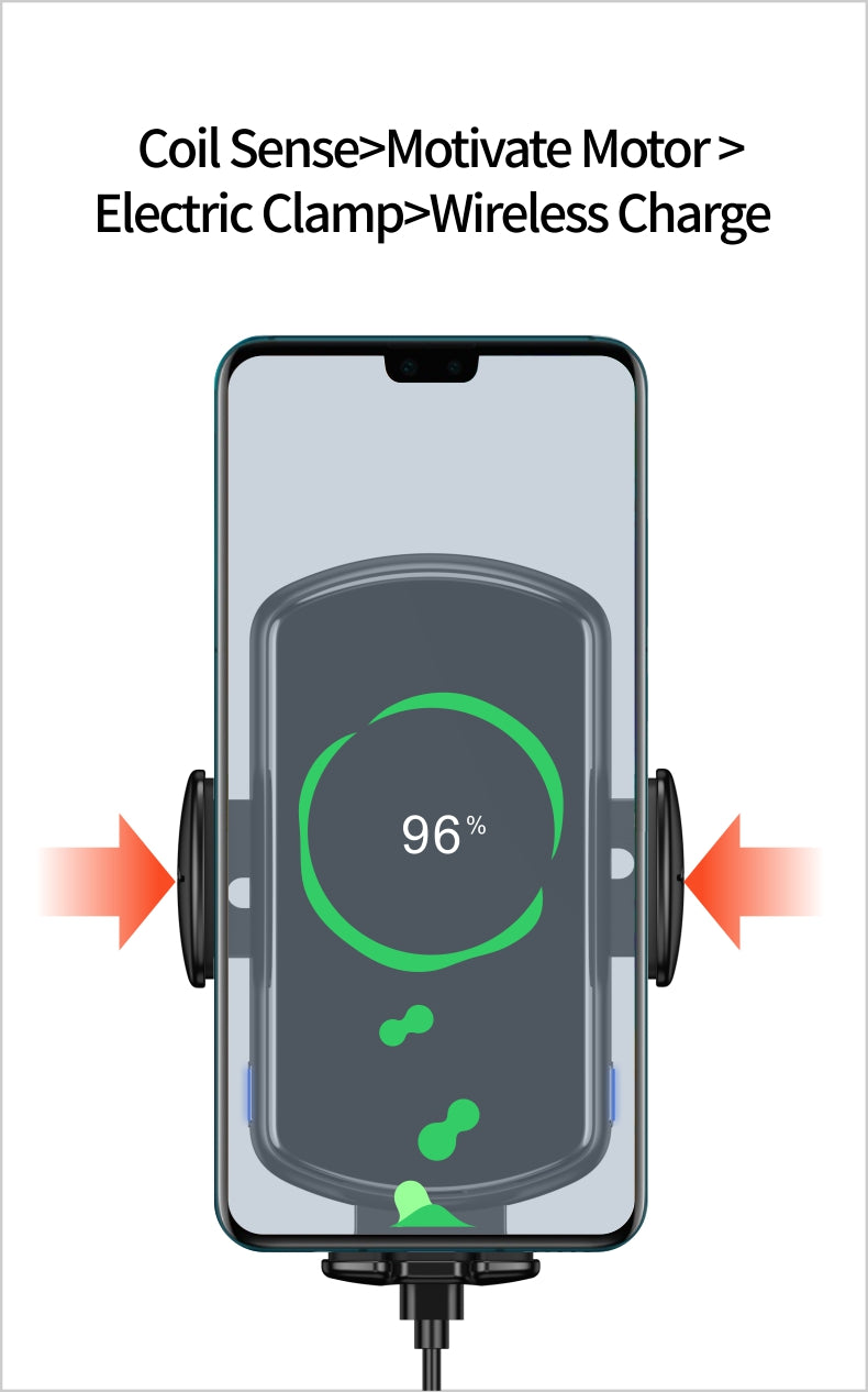FOD Inductive Car Wireless Charger with aromatherapy