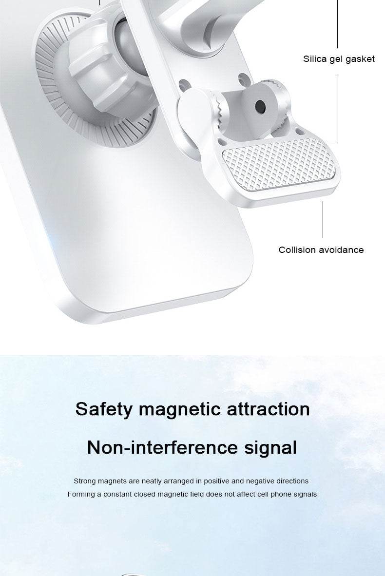 15W Magnetic fast charging car wireless charger bracket 987