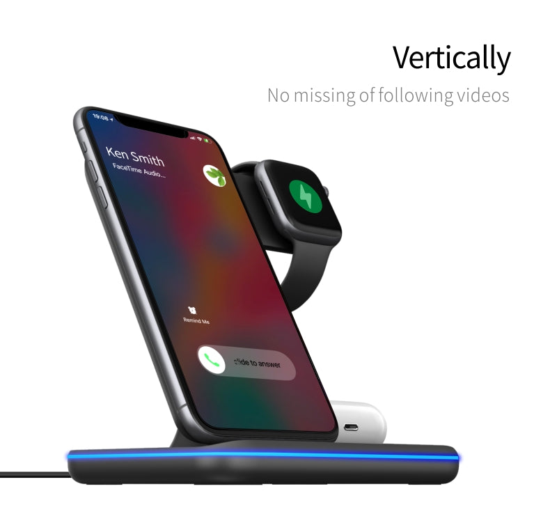 Hot selling 3 in 1 wireless charger Z5A
