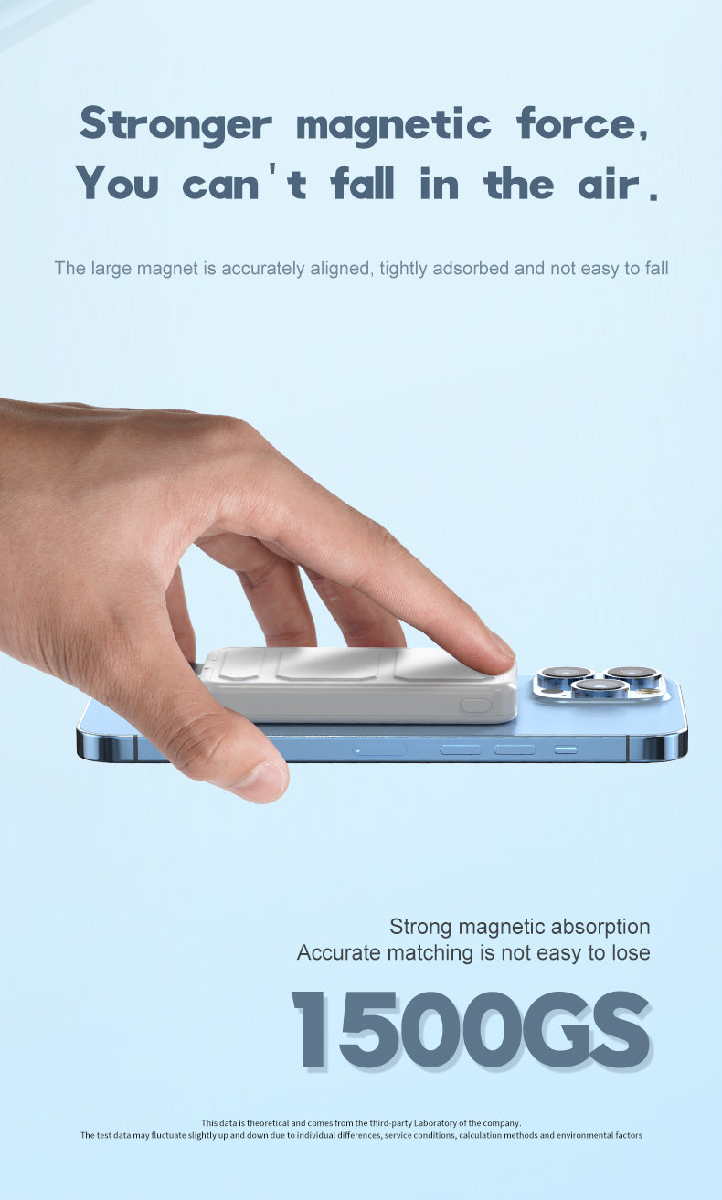 Magnetic 10000mAh foldable phone holder power bank A27-1