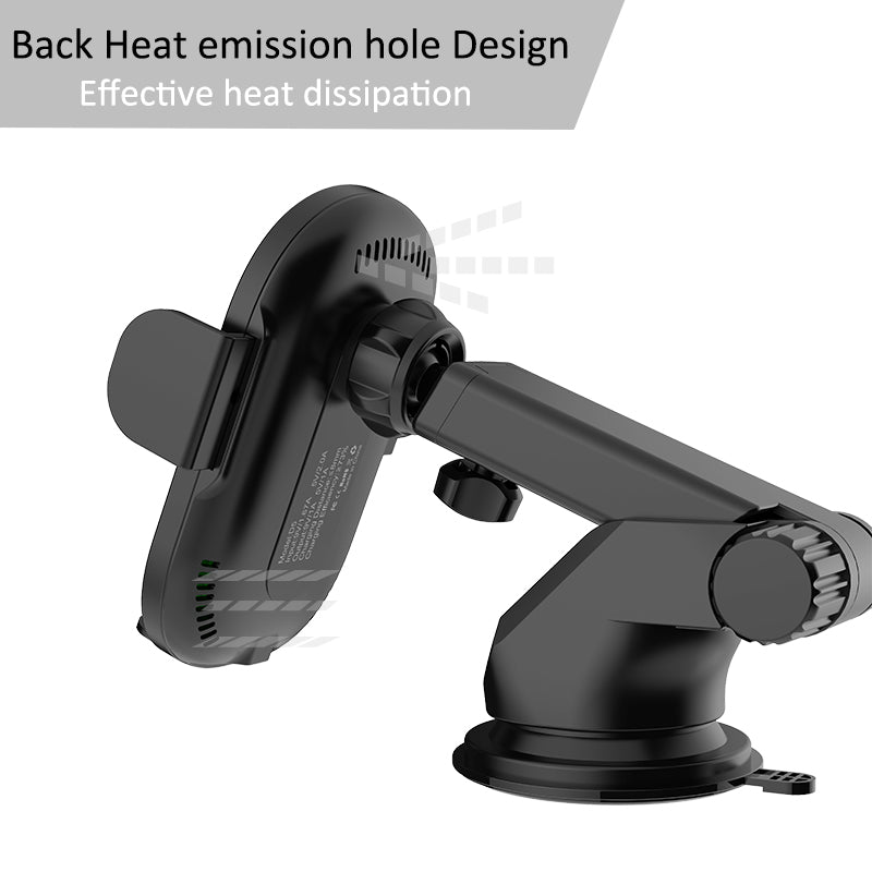 15W Magnetic fast charging vent phone mount car wireless charger