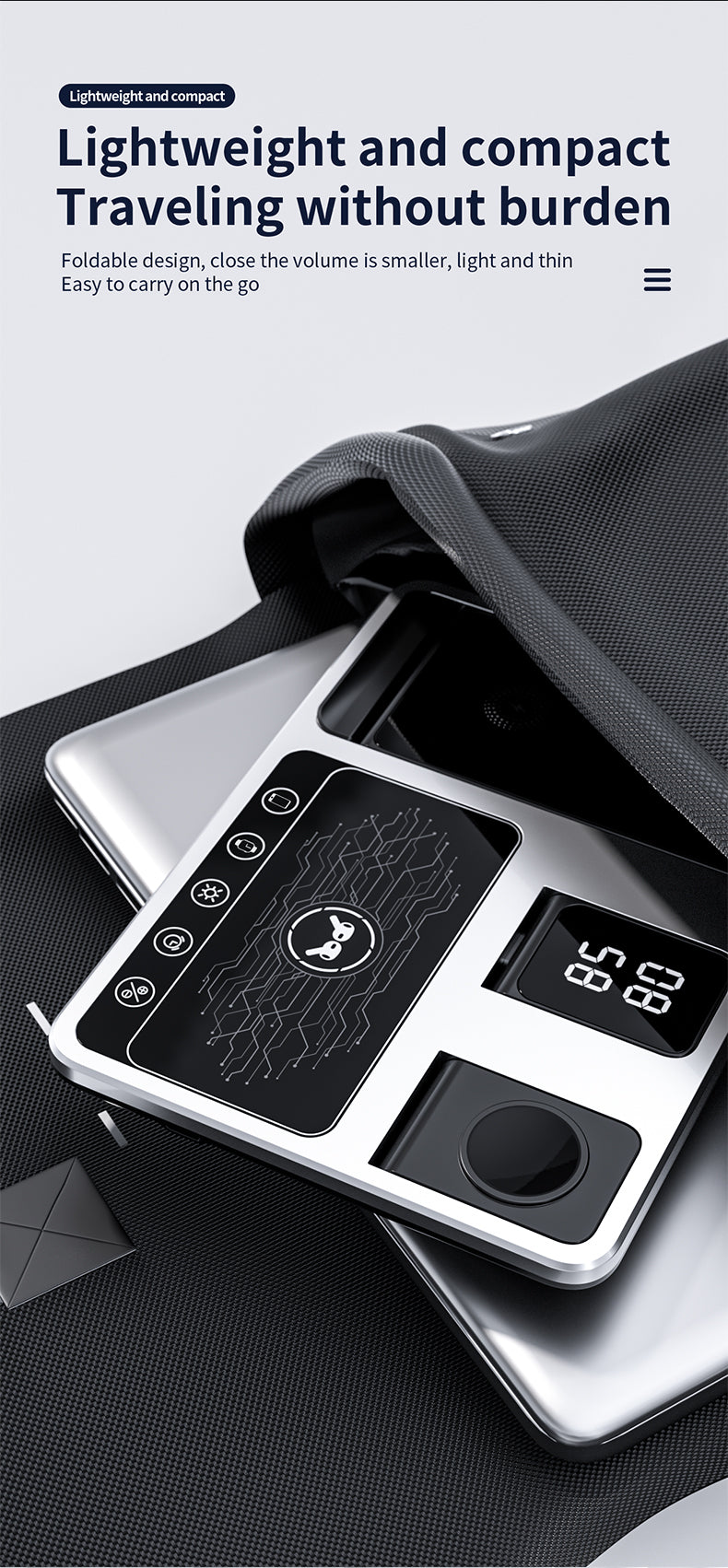 2023 trending products three in one electric lift multifunctional 4 in 1 wireless charger R11