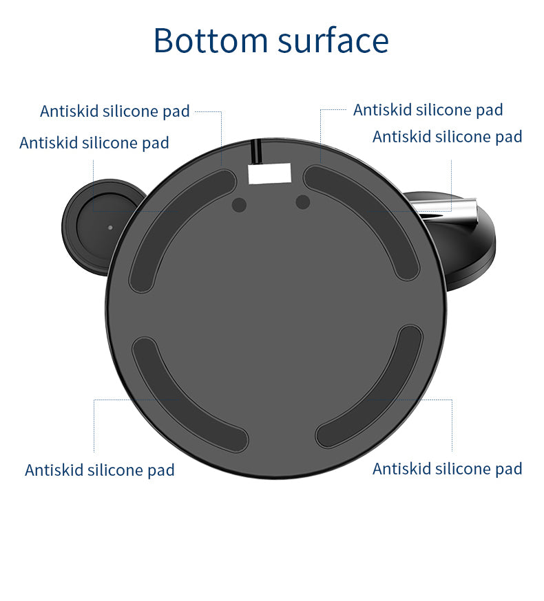25W 3-in-1 magnetic wireless charger stand 970