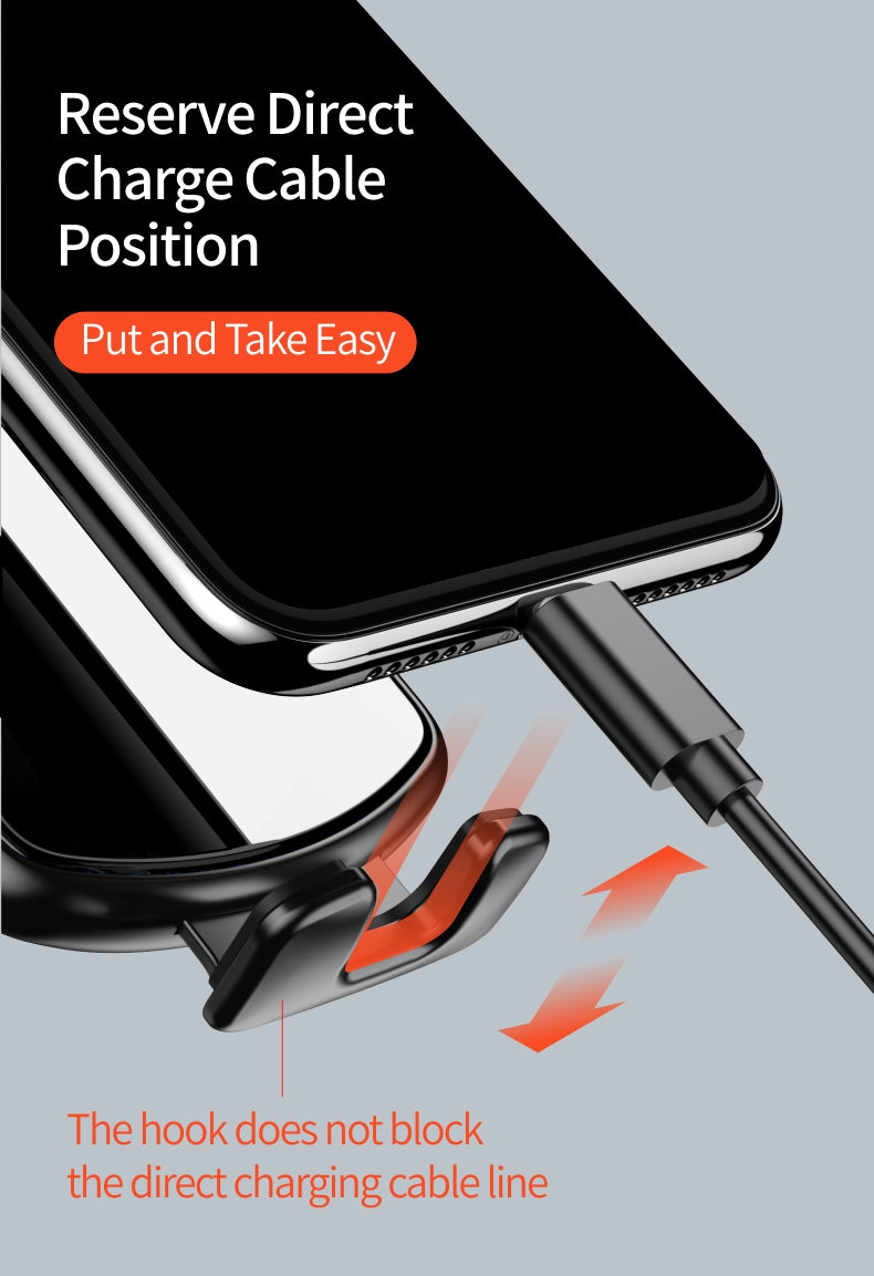 FOD Inductive Car Wireless Charger with aromatherapy