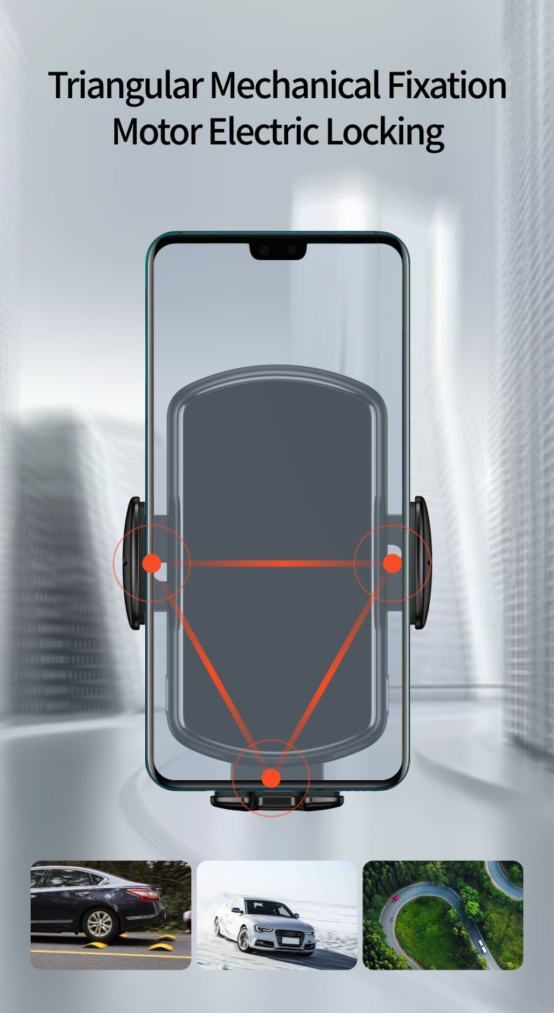 FOD Inductive Car Wireless Charger with aromatherapy