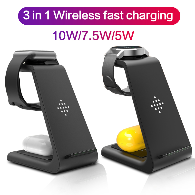 Hot selling 3 in 1 wireless charger T3