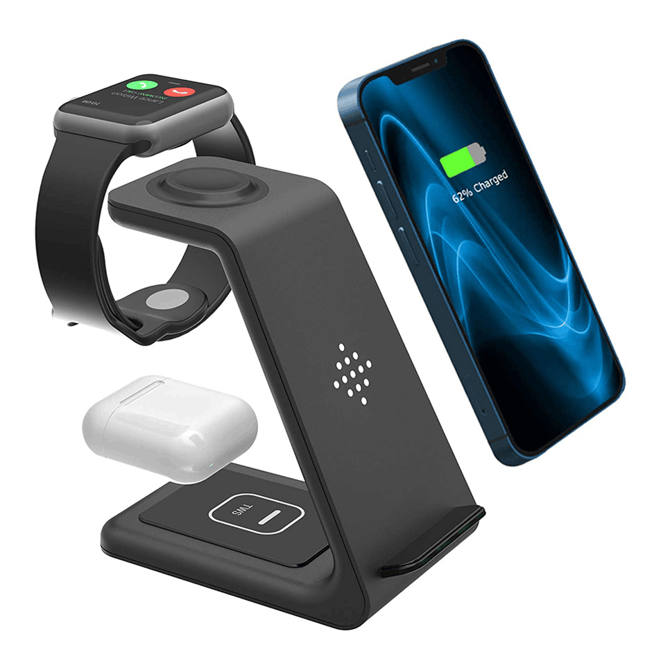 Hot selling 3 in 1 wireless charger T3