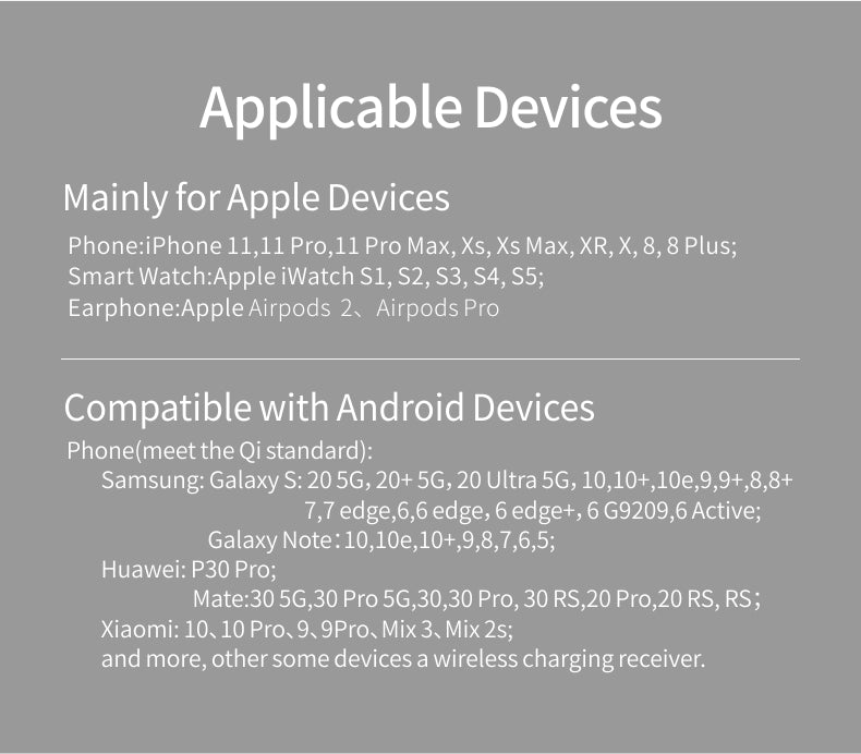 Hot selling 3 in 1 wireless charger Z5A