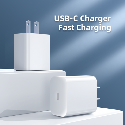 Cheap PD charger 12W single C Port mobile phone charger with ETL certified amazon cross-border e-commerce hot sales