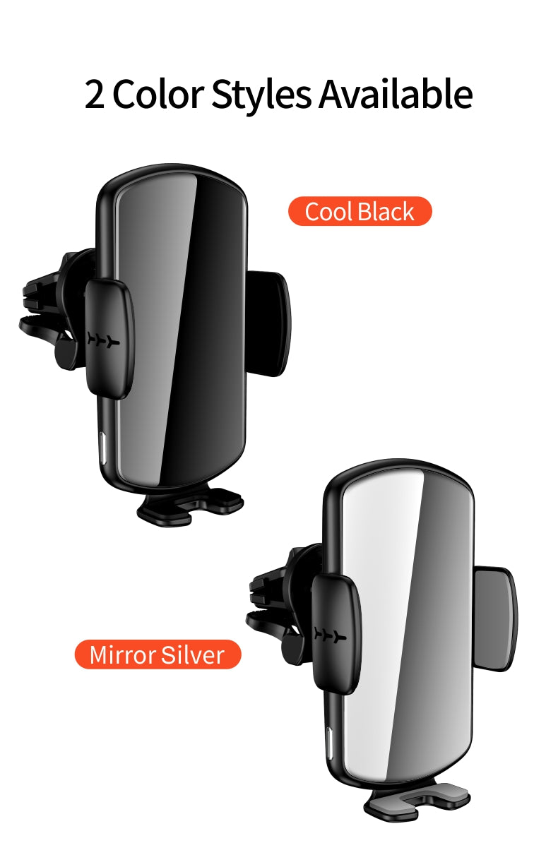FOD Inductive Car Wireless Charger with aromatherapy