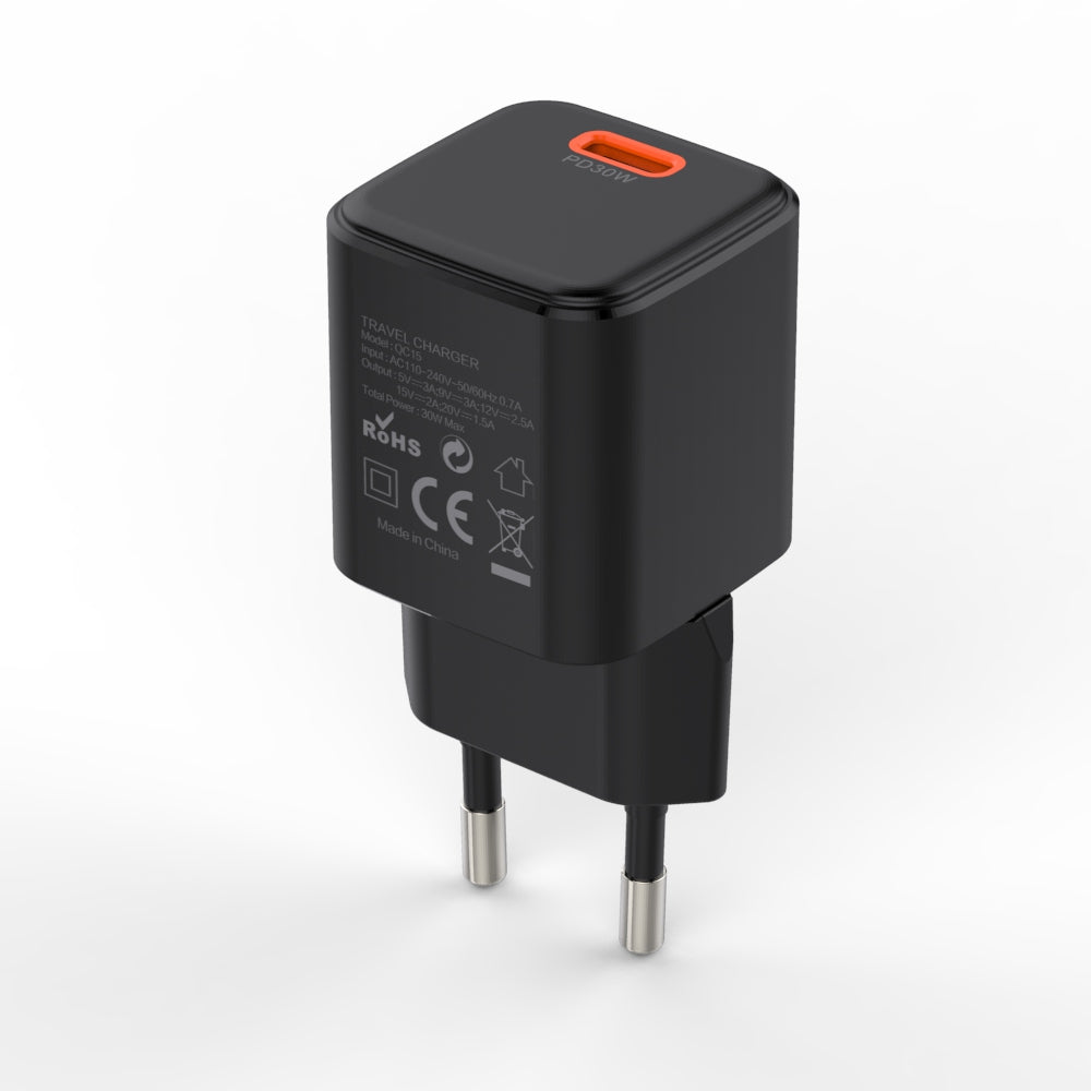 PD 30W wall charger fast PD charger for iphone pd charger bulk portable cell phone chargers