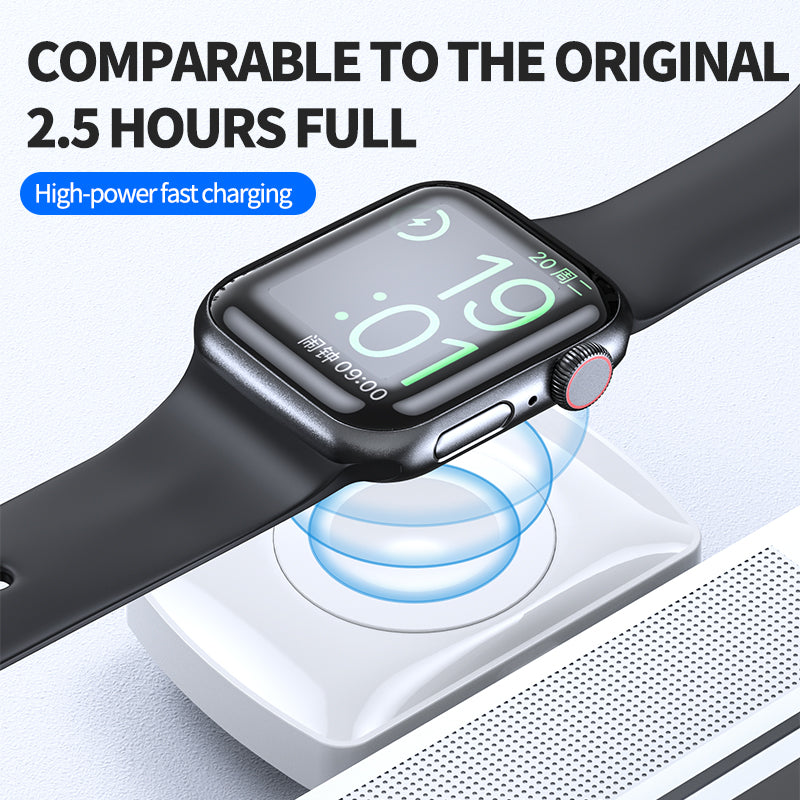 2 in 1 Double-sided wireless phone and apple watch charger charging battery life anytime 997
