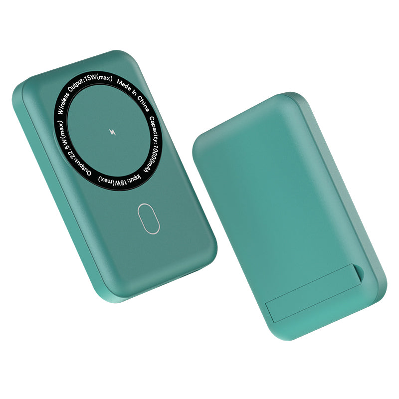Magnetic power station 10000mah Fast wireless charging Power Bank for iPhone K12