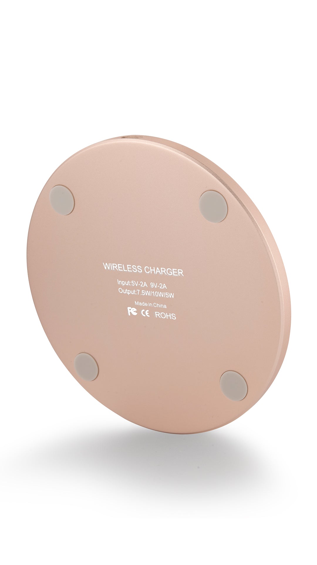 Best selling 10W 15W Acrylic panel + hardware bottom shell Wireless Charger Pad