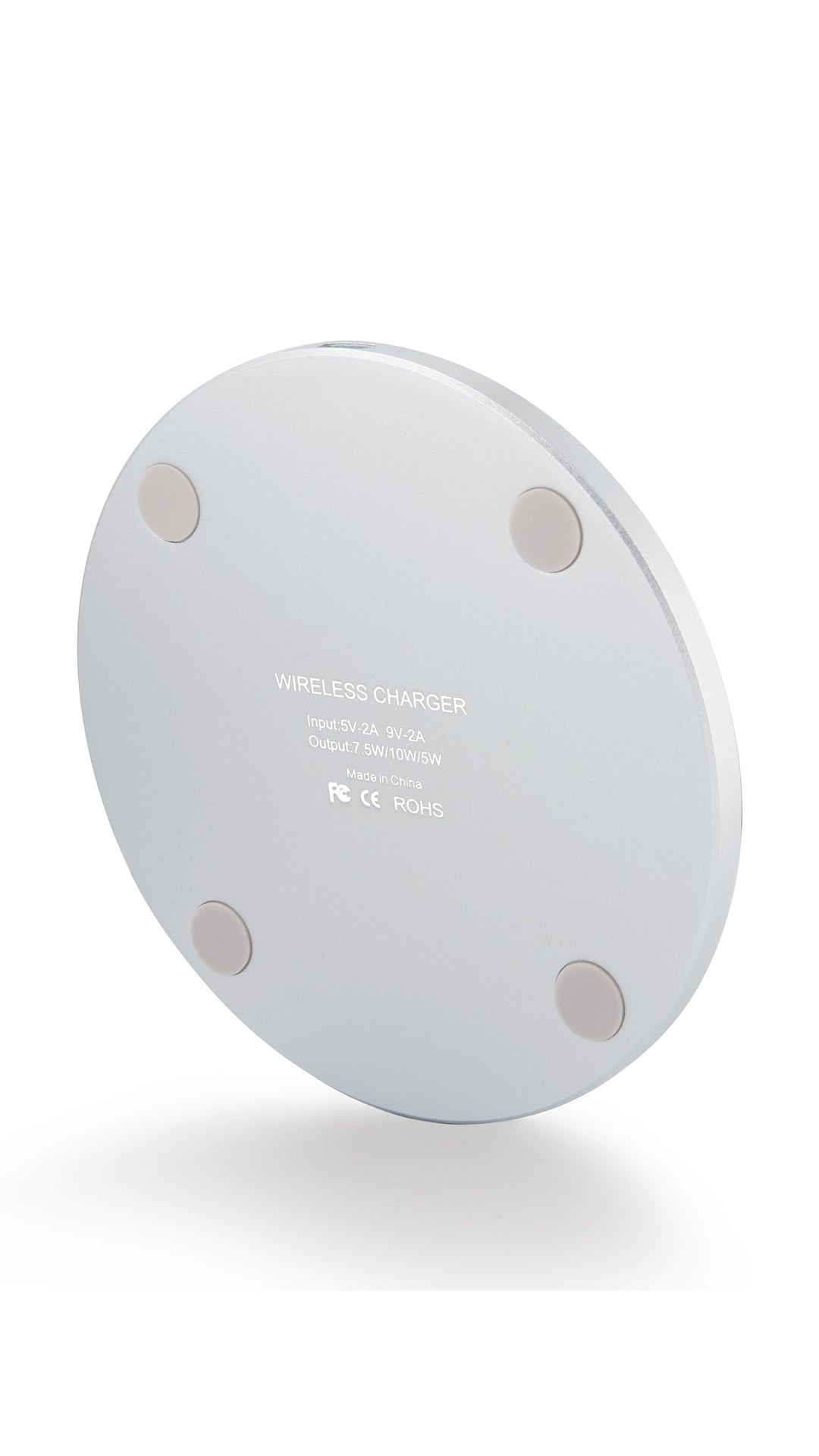 Best selling 10W 15W Acrylic panel + hardware bottom shell Wireless Charger Pad