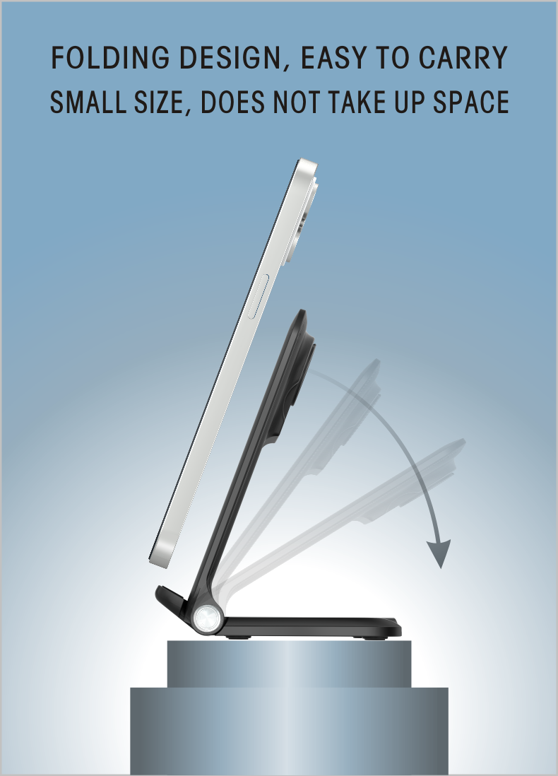 15W folding 3 in 1 wireless charger NO.76
