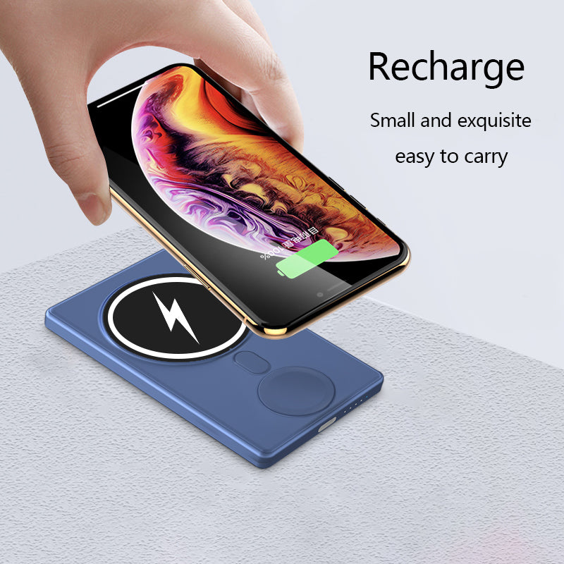 Innovative magnetic 3 in 1 wireless charging power bank N66