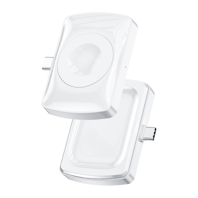 2 in 1 Double-sided wireless phone and apple watch charger charging battery life anytime 997