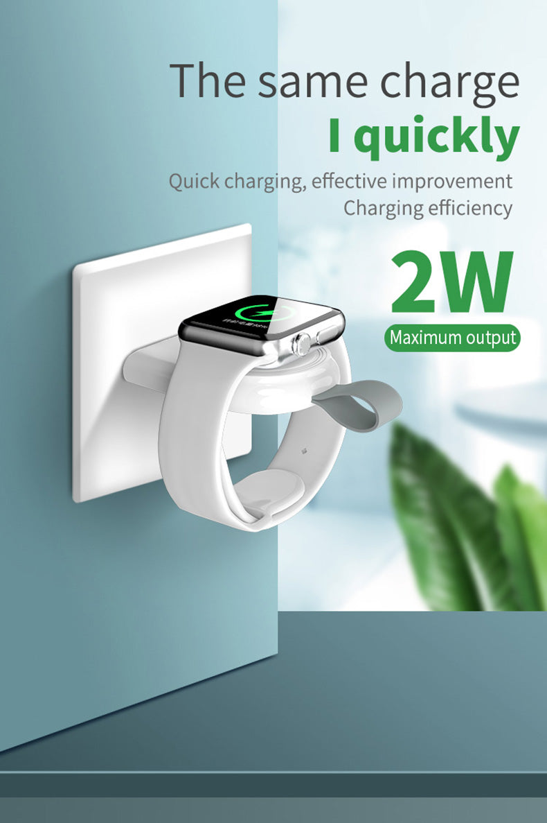 Mini  pocket Usb Port Wireless Watch Charger  For iwatch Series 847