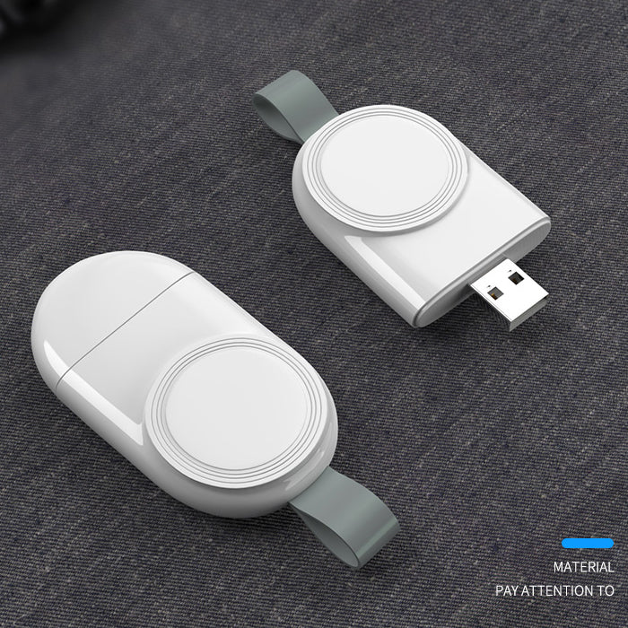 Mini  pocket Usb Port Wireless Watch Charger  For iwatch Series 847