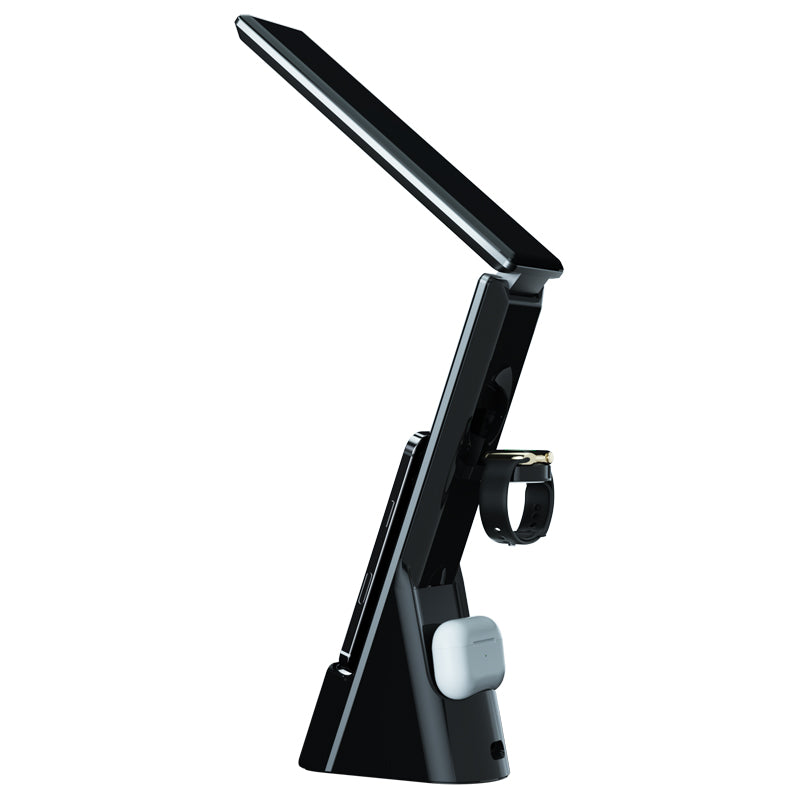 Folding 3 In 1 Table Lamp Desk wireless Charger N61