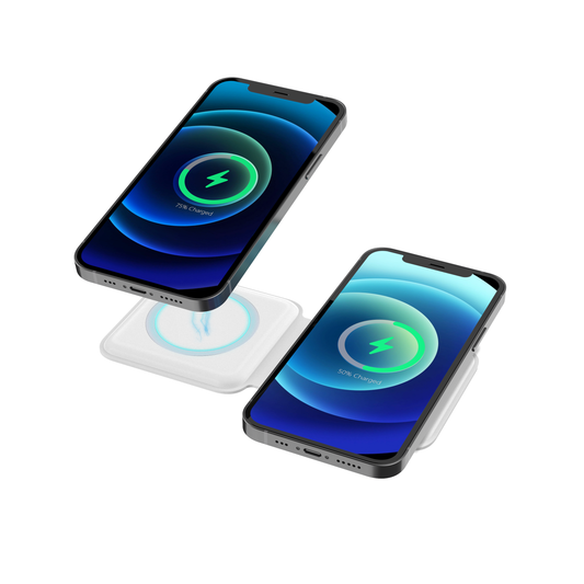 Foldable 2 in 1 15W Dual wireless charger Q600
