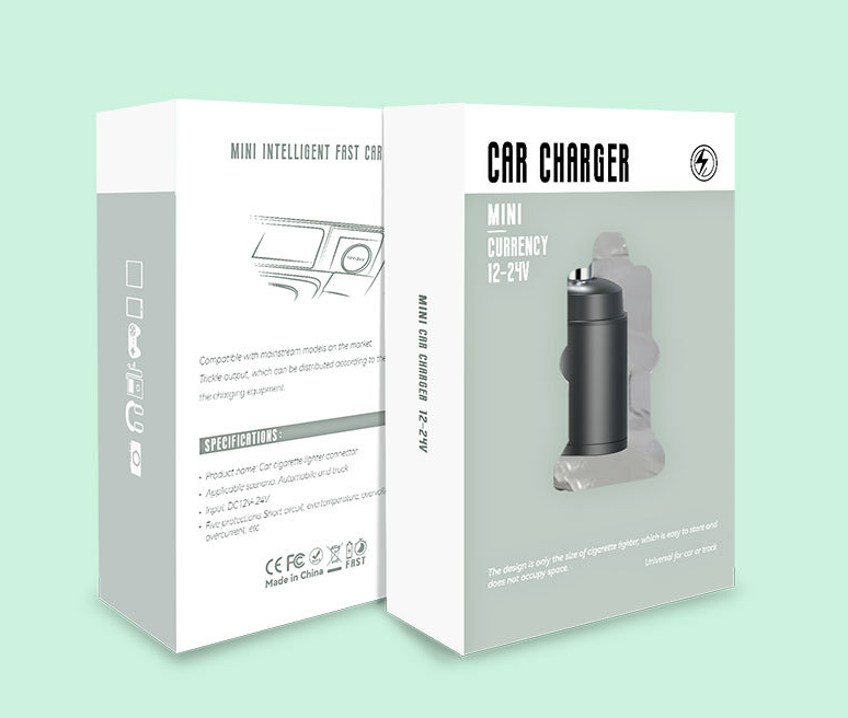 2023 latest hot selling High Power 45W Fast Charging Ring Pull Dual PD Type C USB Mini Car Charger for iPhone Zinc Alloy Material