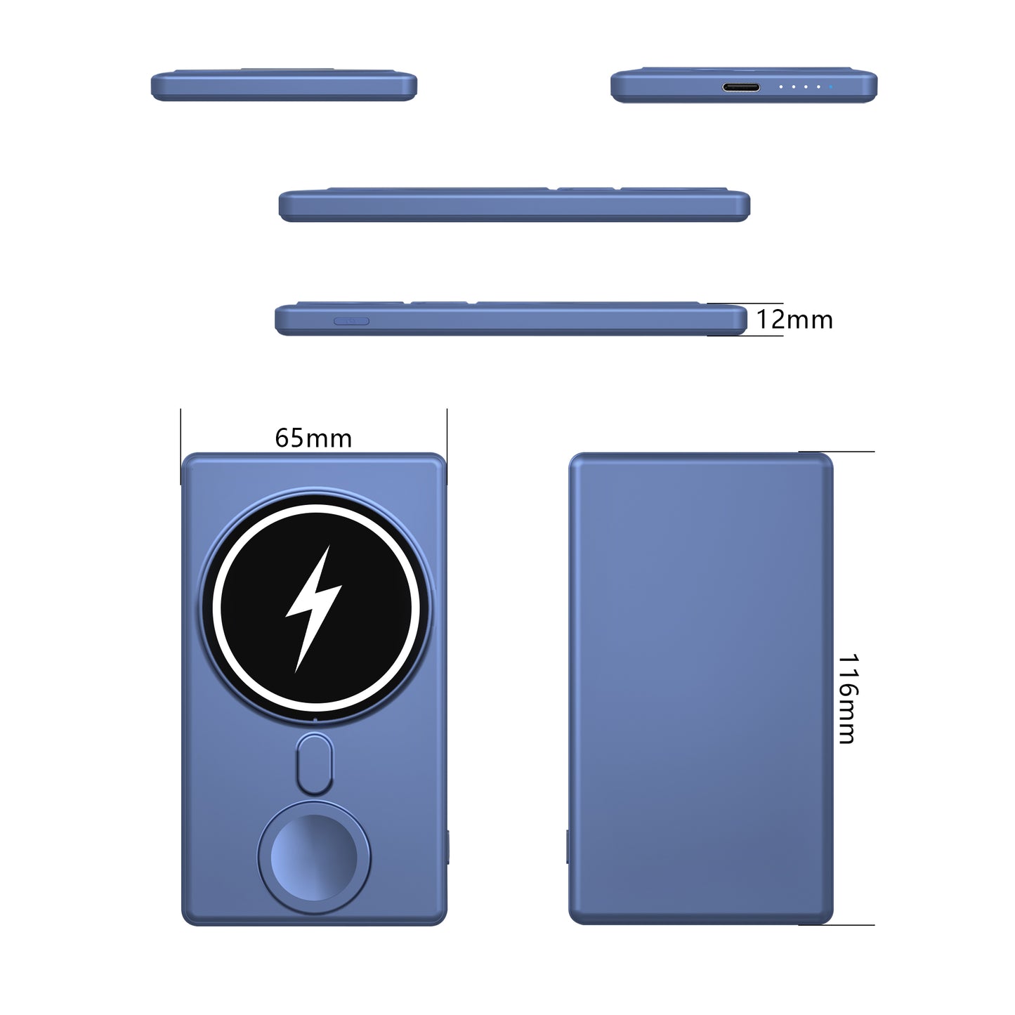 Innovative magnetic 3 in 1 wireless charging power bank N66