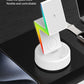 2024 New product Lightning shaped 3-in-1 wireless charger with RGB ambient nightlight for iPhone Apple Watch Airpods