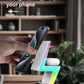 2024 New product Lightning shaped 3-in-1 wireless charger with RGB ambient nightlight for iPhone Apple Watch Airpods