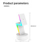 2024 New product Lightning shaped 3-in-1 wireless charger with RGB ambient nightlight for iPhone Apple Watch Airpods