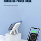 2023 New innovative 2in1 magnetic wireless charging power bank for iPhone 15 & iWatch 5000mAh / 10000mAh mini battery pack