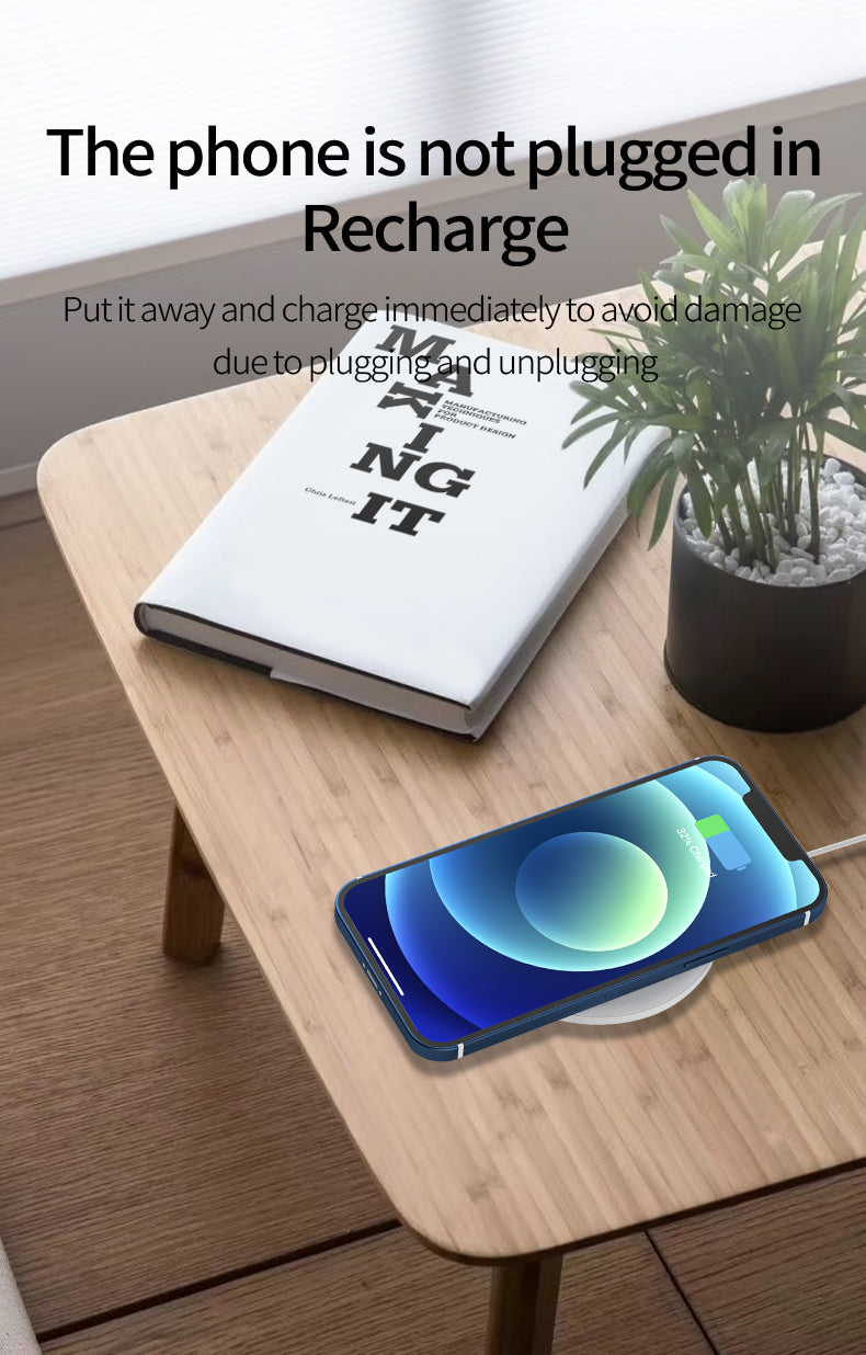 Gift 15W 5W Qi wireless charger pad 80