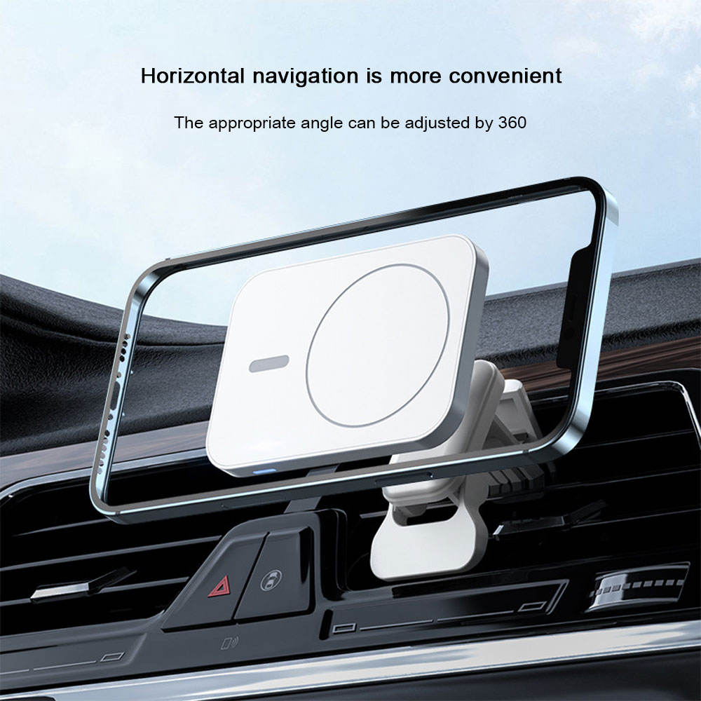 15W Magnetic fast charging  car wireless charger bracket  987