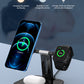 15W 3 in 1  Qi Magnetic Wireless Fast Charger for iPhone 971