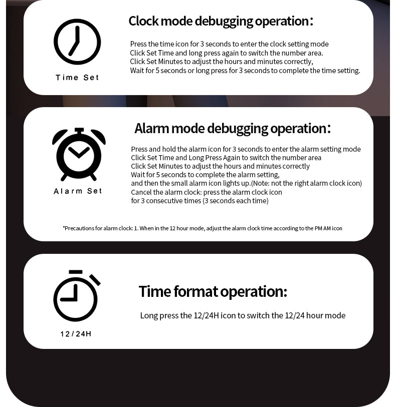 15W vertical wireless fast charging 4-in-1 wireless charger with clock time display