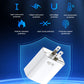 Silicon Carbide PD30W A+C+L port fast adapter US EU plug bulk portable cell phone chargers with FCC certificate