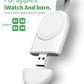 Mini  pocket Usb Port Wireless Watch Charger  For iwatch Series 847