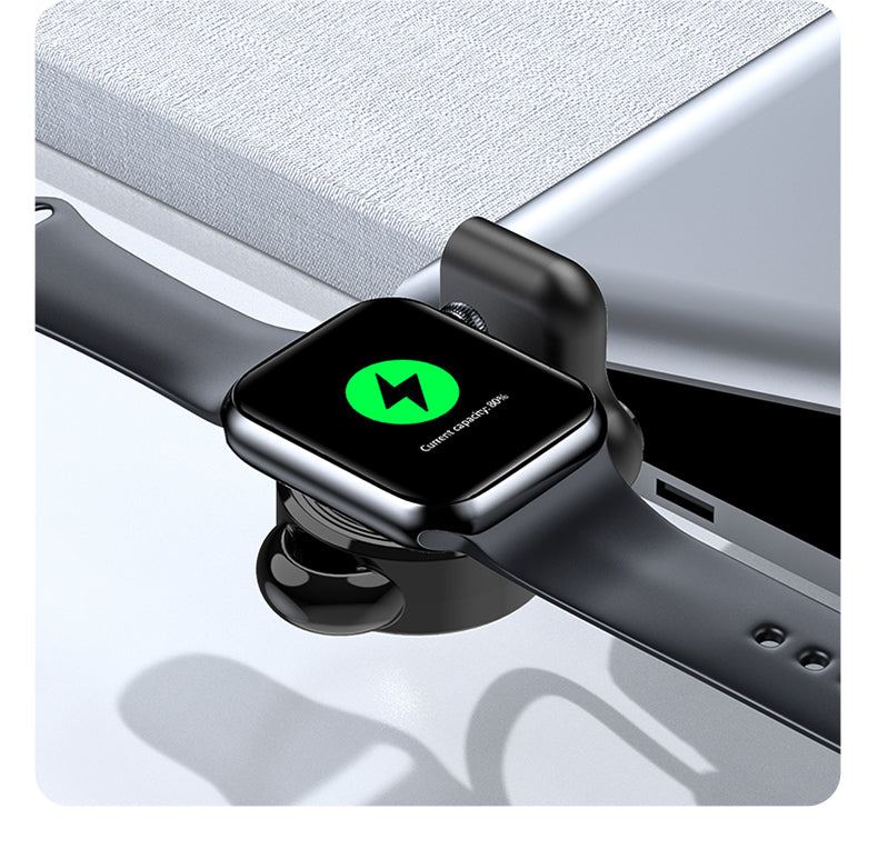 Pocket magnetic usb wireless watch charger for iwatch SE 765432 983