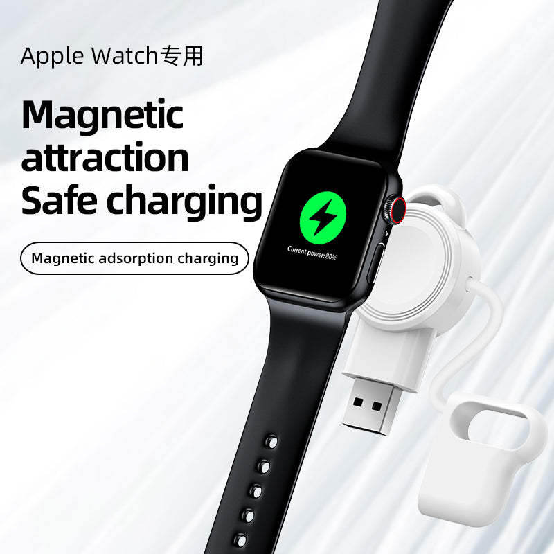 Pocket magnetic usb wireless watch charger for iwatch SE 765432 983